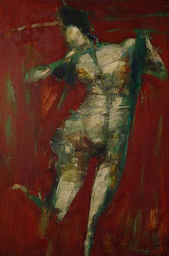 Woman in Green